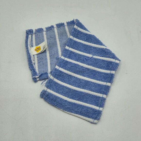 Groovy Girls Blue & White Striped Mini Beach Towel - Picture 1 of 6